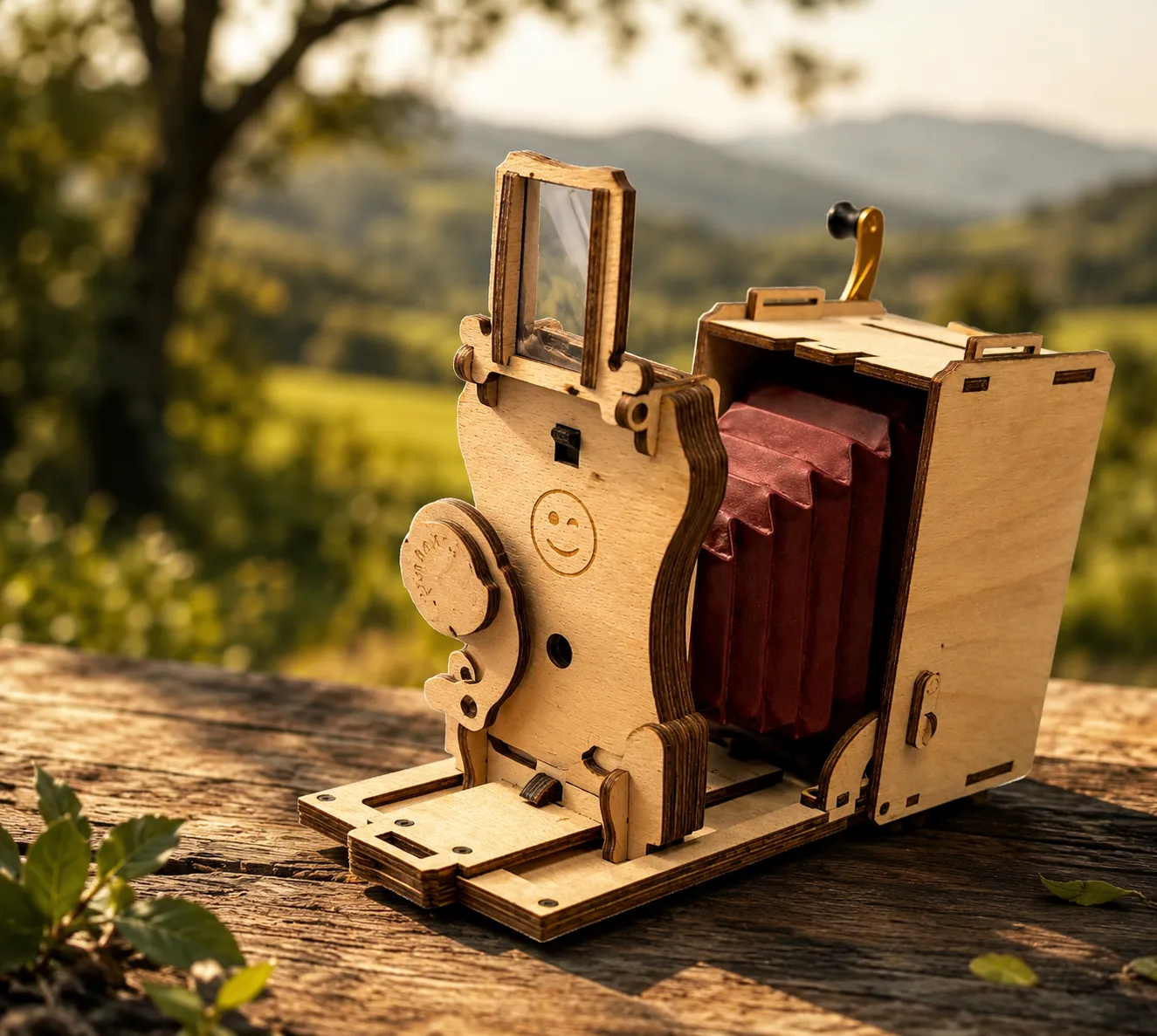 DIY Pinhole Mini Instant Film Camera ~ Φυσικό Χρώμα